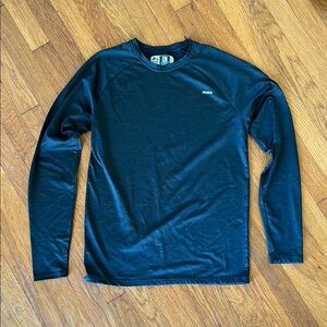 Reebok Men's Black Long Sleeve Shirt